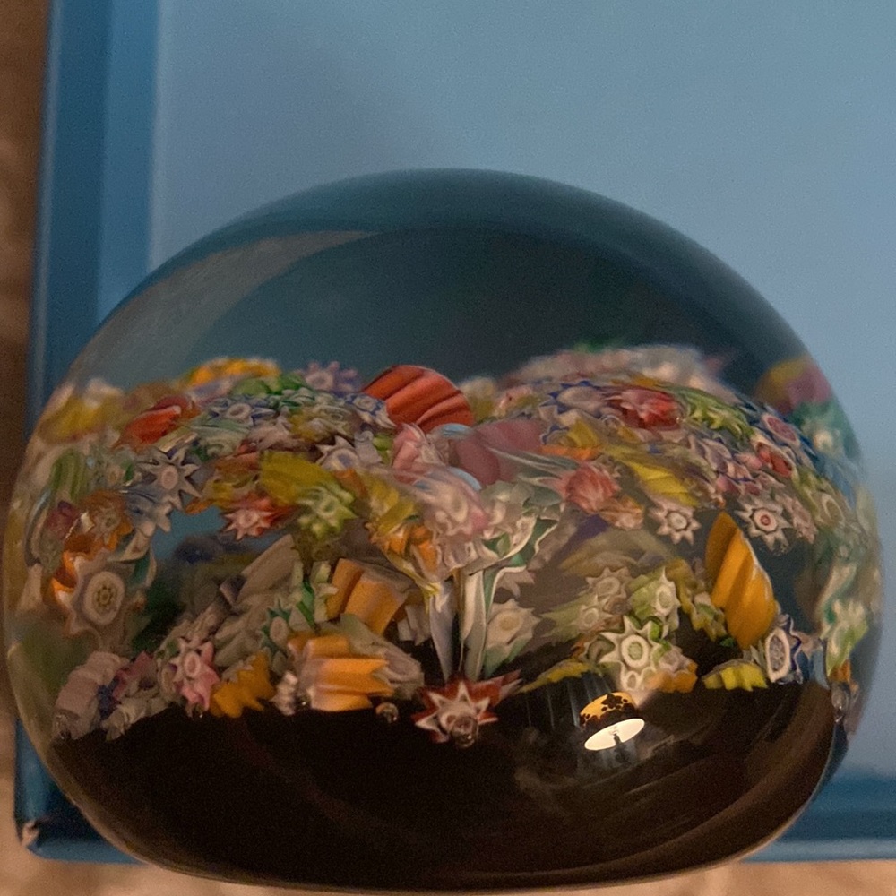 Perthshire Millefiori Scramble Paperweight - Picture 4 of 7